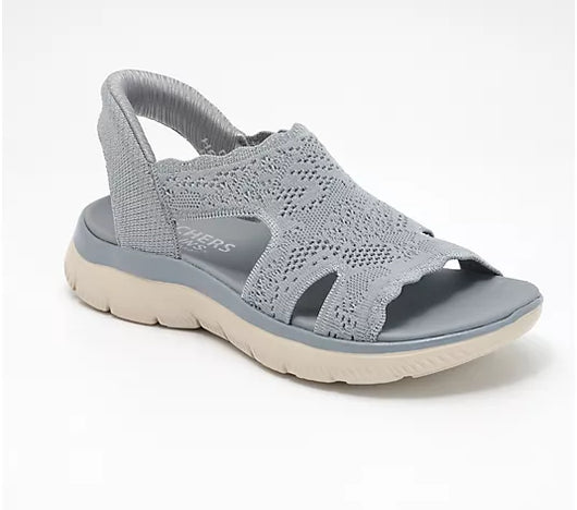 High Summits Crochet Knit Sandals