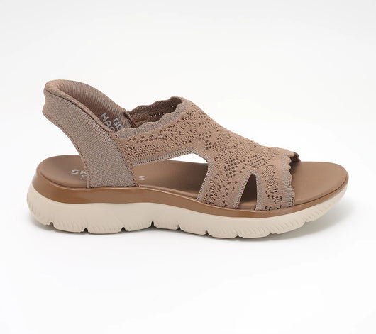 High Summits Crochet Knit Sandals